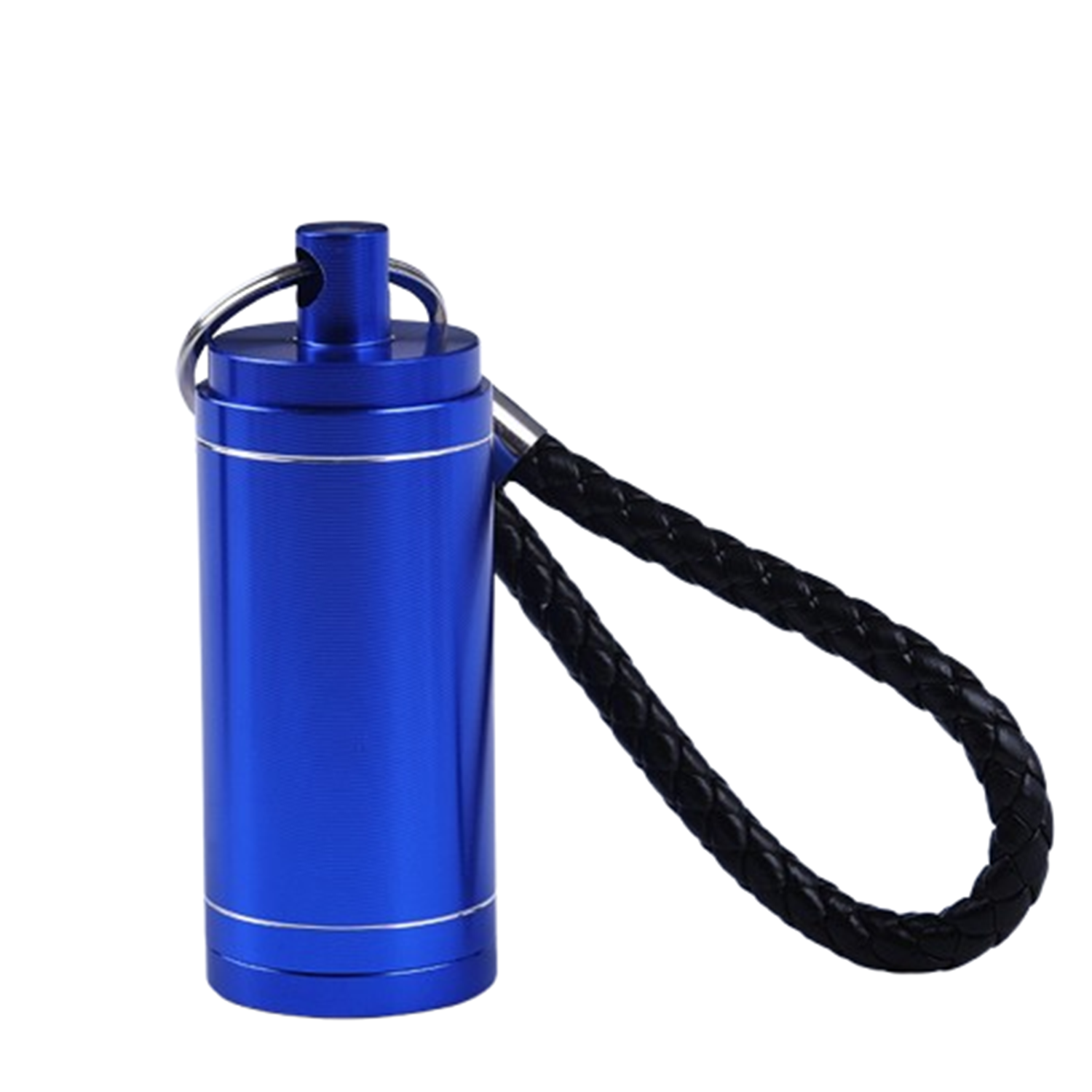 Portable Mini Metal Cylinder Ashtray Keychain 4