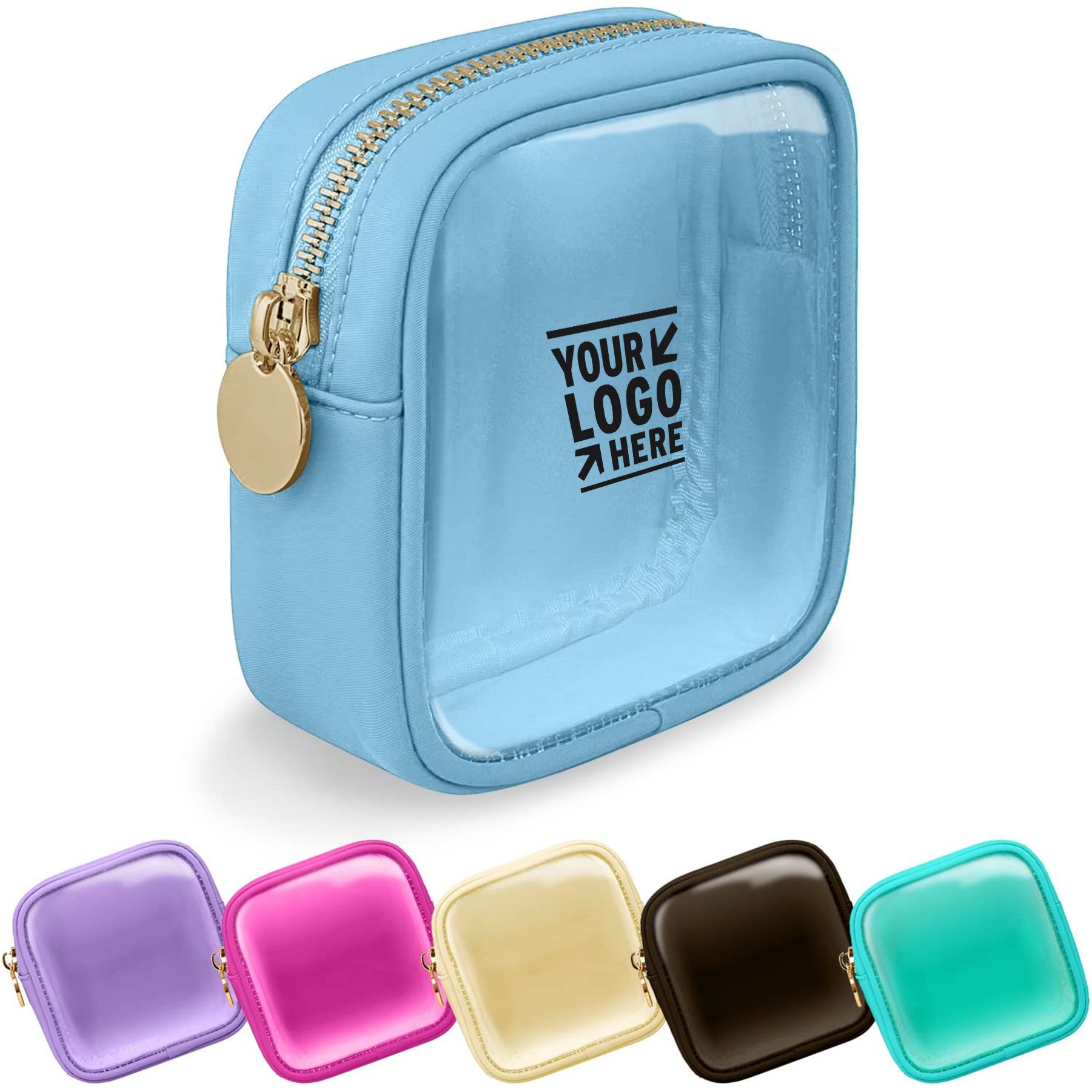 Clear Mini Makeup Bag for Purse 2