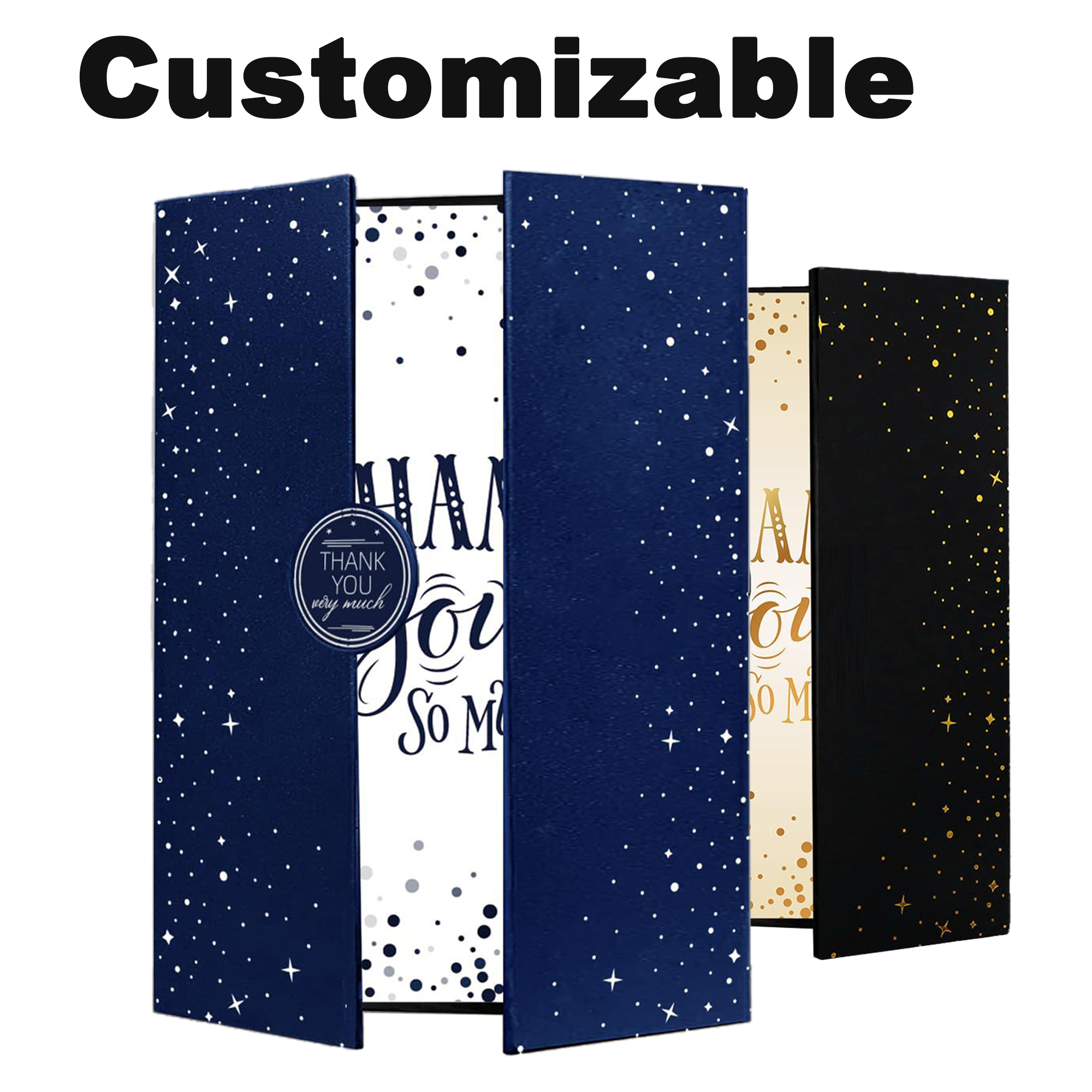6.3" x 4.72" Personalized Holiday Sign-In Book 2