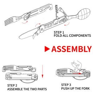 13 In 1 Stainless Steel Multi Tool Pocket Knife With Durable ABS Handle 8