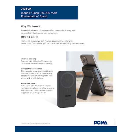 mophie® Snap + 10000 mAh Powerstation Stand 21