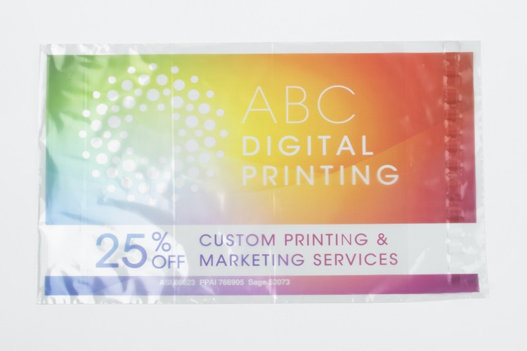 Clear Peel & Seal 1-Sided Plastic Bag (10" x 13.5")