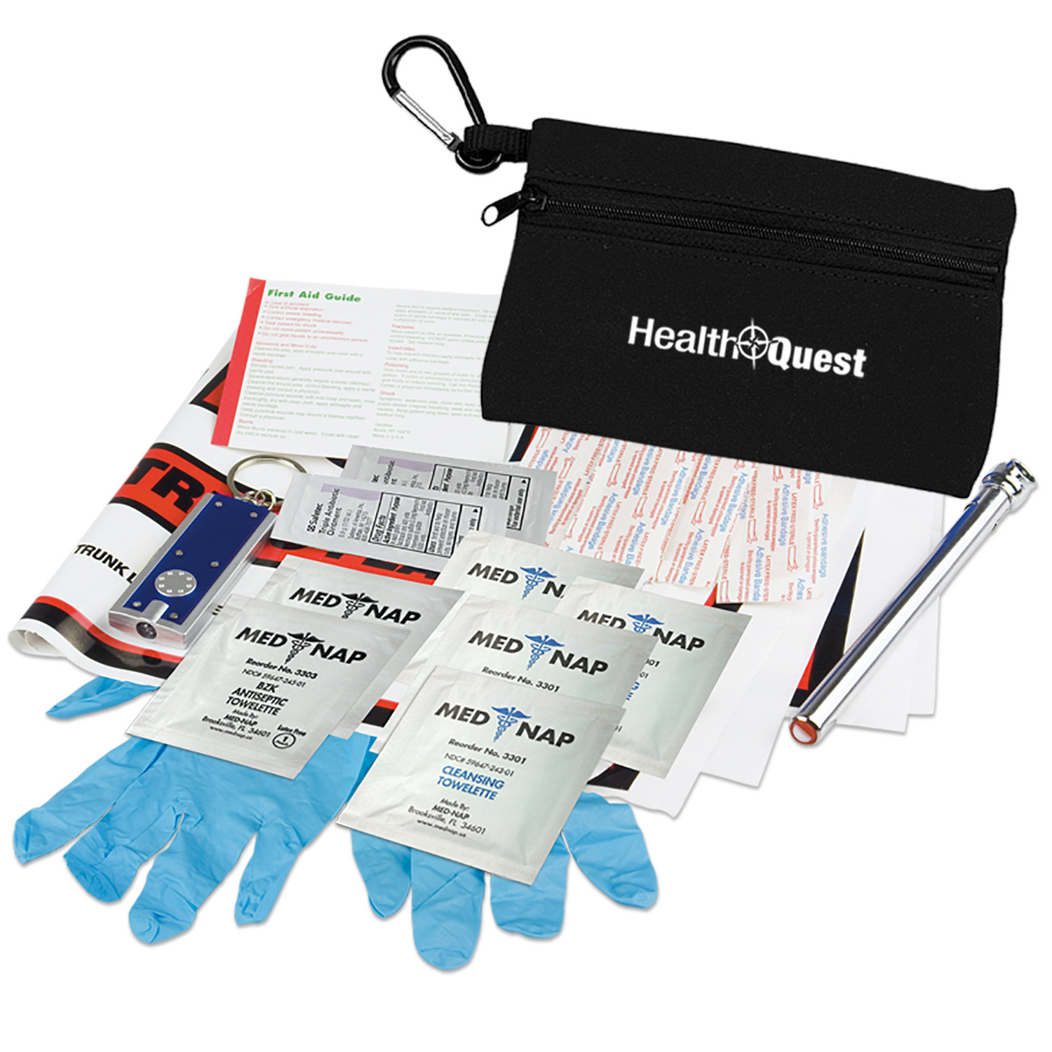 Zip Tote Auto Safety Kit