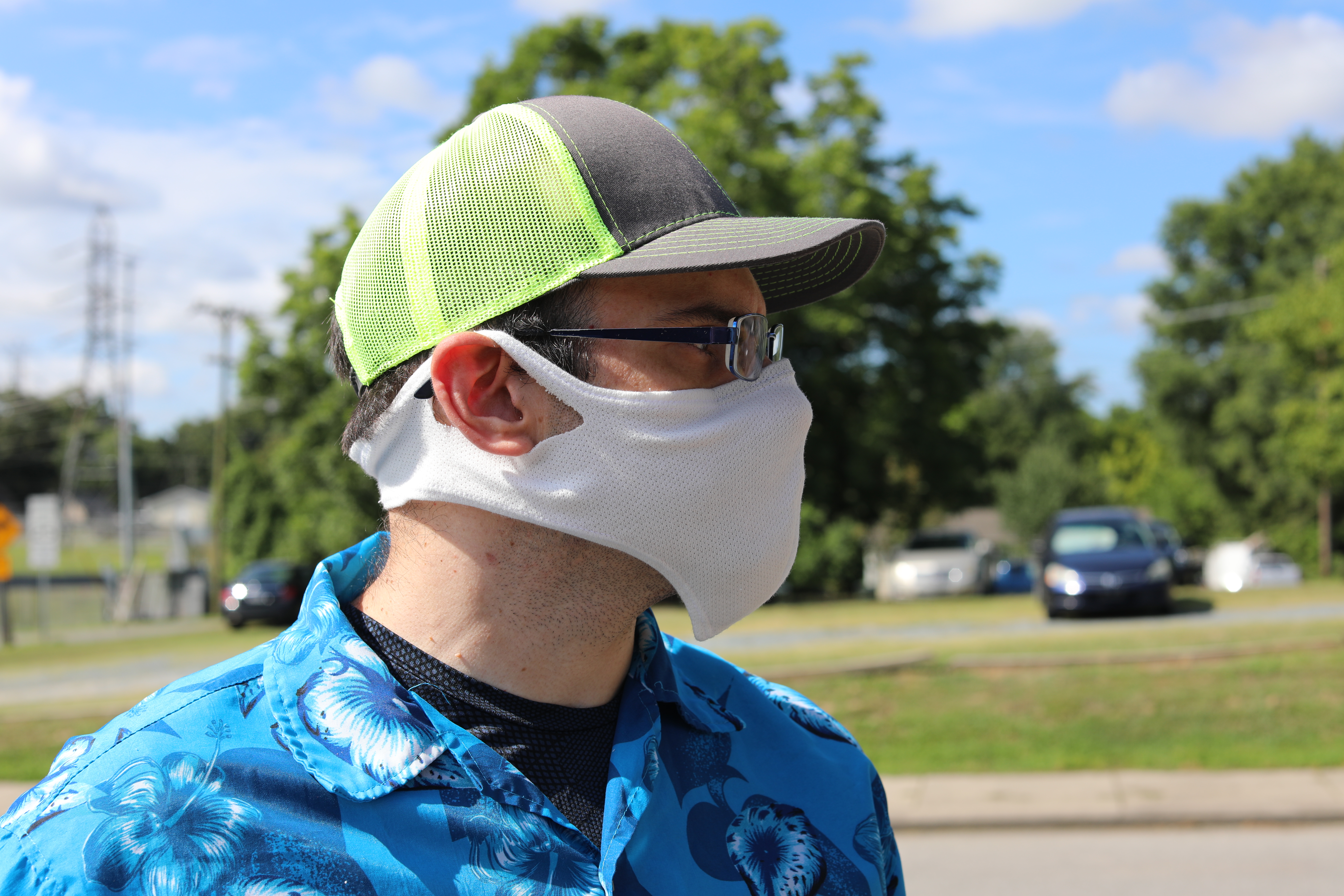SMART Tiers Washable Hemmed Deluxe Mini-Gaiter Adult Mask 1