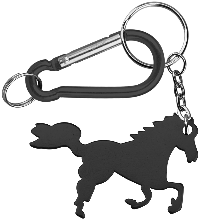 Horse / Pony Shape Key Chain and Carabiner 3