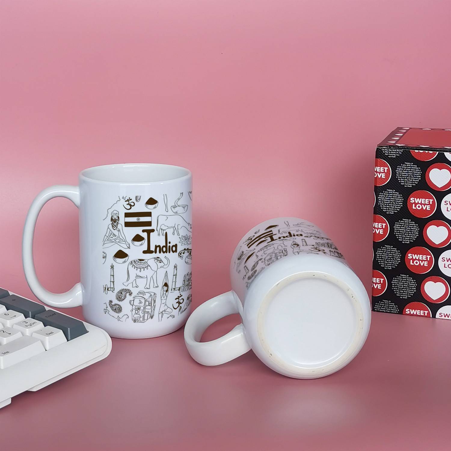 15oz Large Capacity Ceramic Mug 4