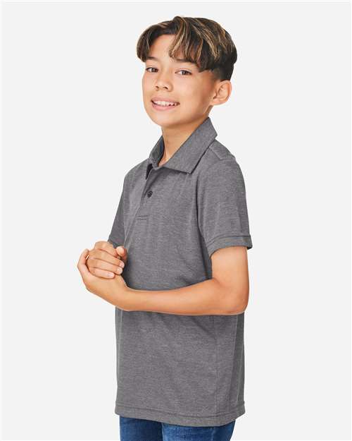 Youth Zone Sonic Heather Performance Polo - TT51HY 42
