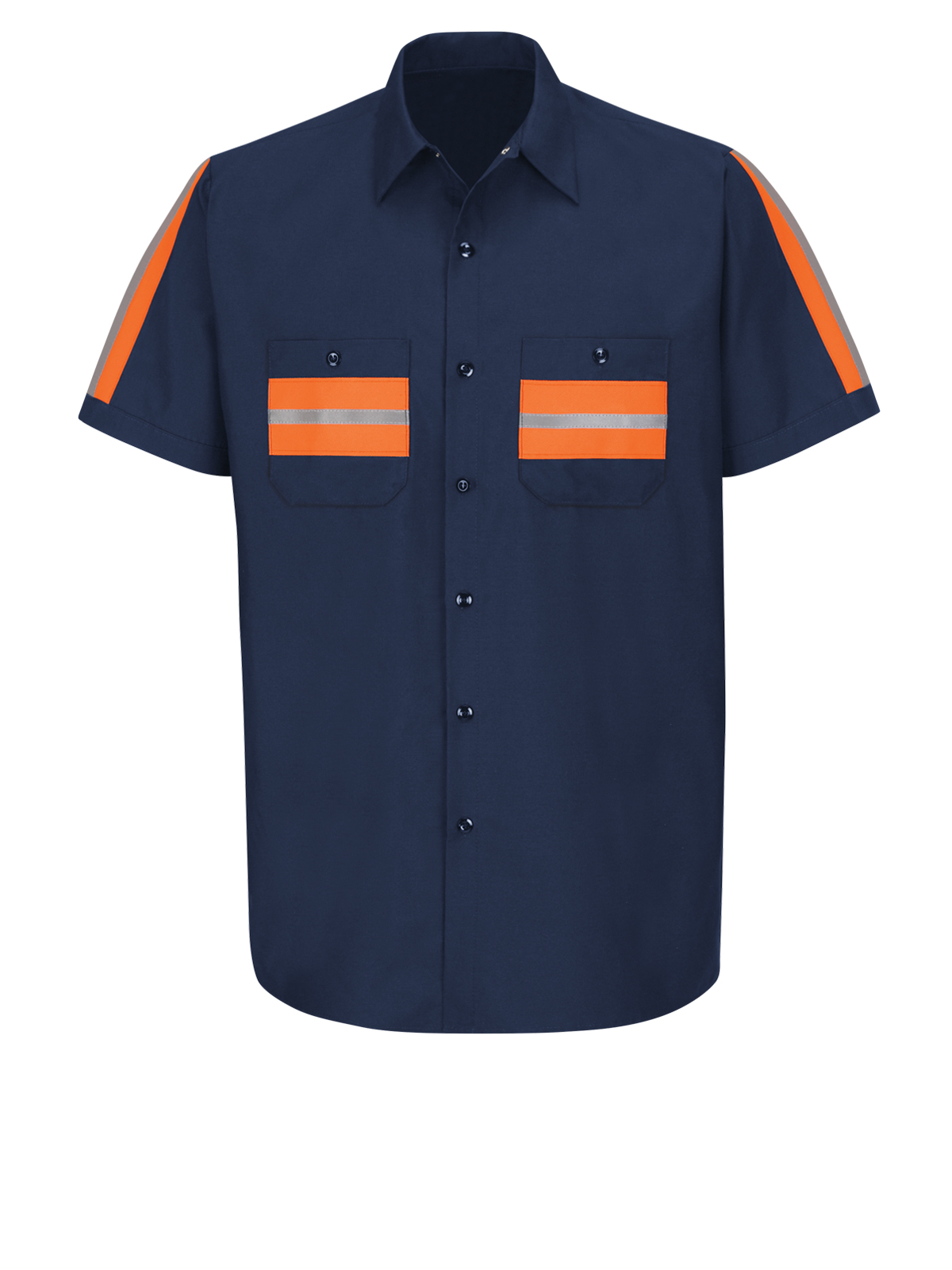 Red Kap Shirts -  Men's Short Sleeve Industrial Work Shirt 15