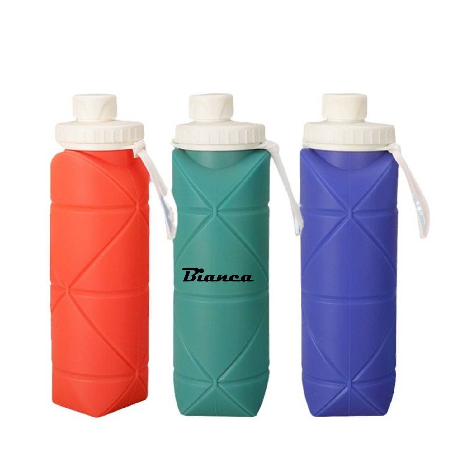 17oz Silicone Color-Changing Collapsible Sports Water Bottle 9
