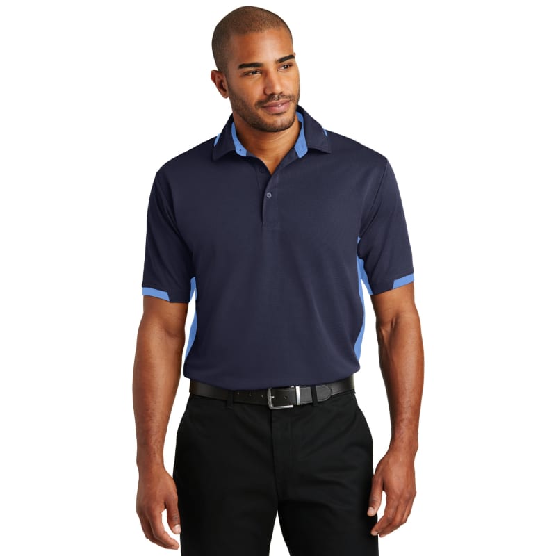 Port Authority Dry Zone Colorblock Ottoman Polo. 3