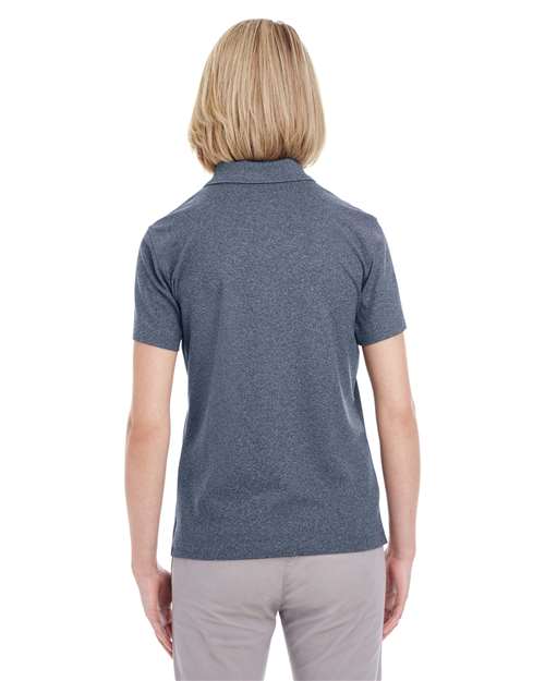 Women's Heathered Pique Polo - UC100W 6