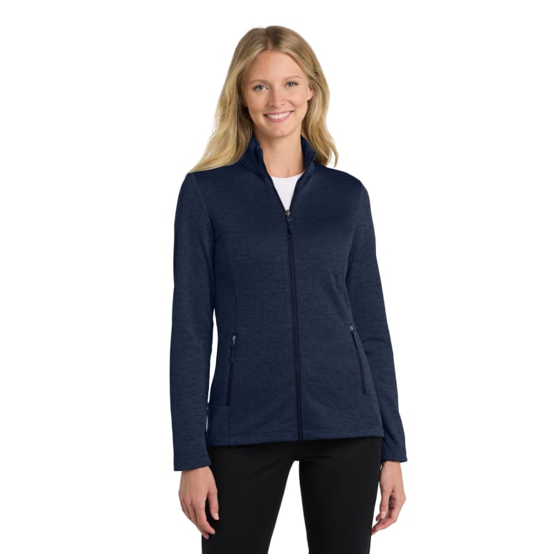 Port Authority Women's Collective Striated Fleece Jacket. 8