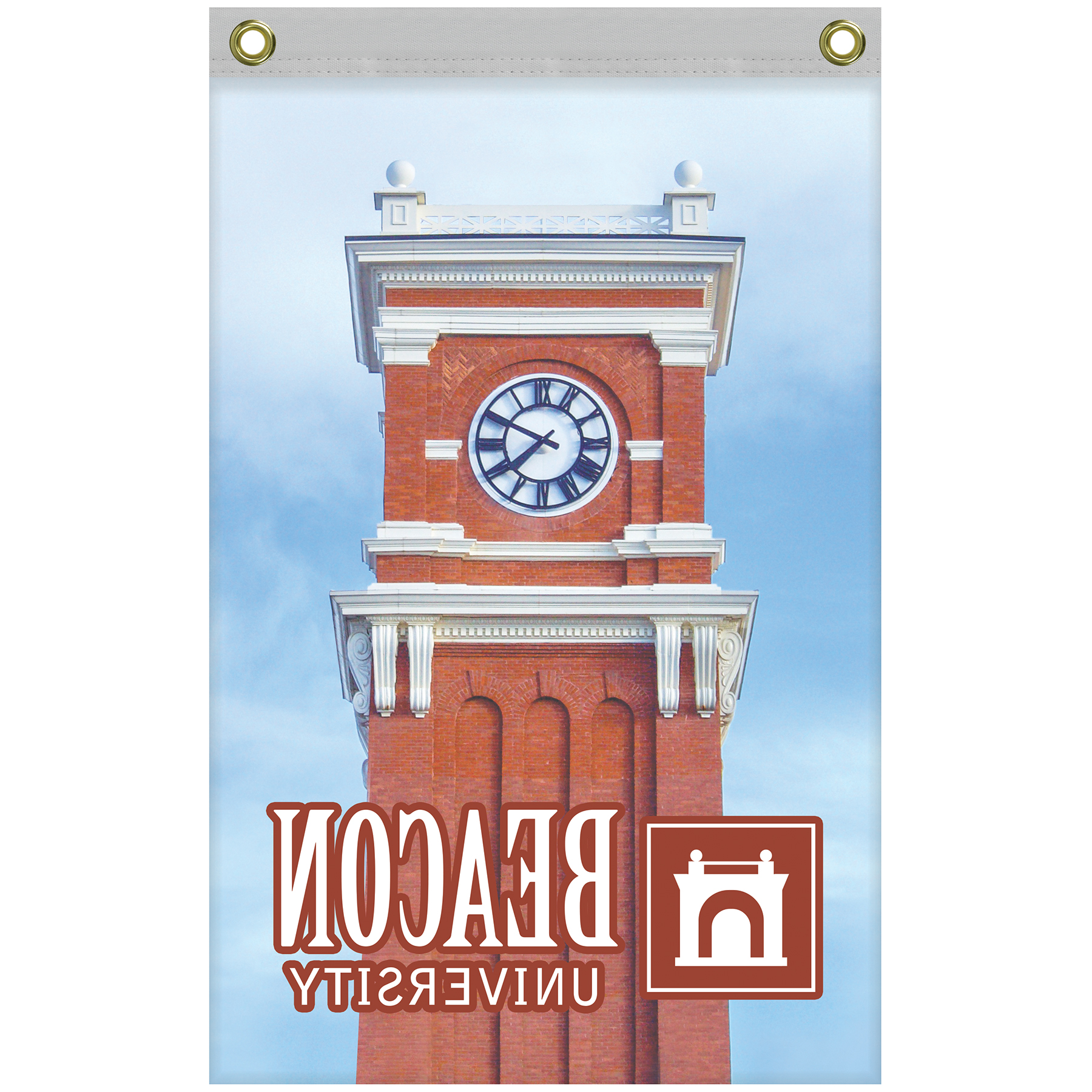 2' x 3' Promotional Polyester Single Reverse Vertical Flag 3