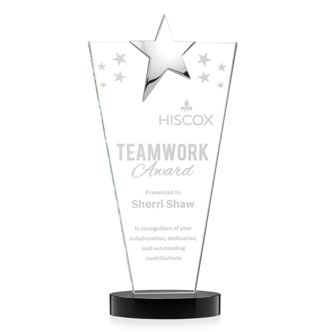 Mantella Chrome Star Award - Black 1