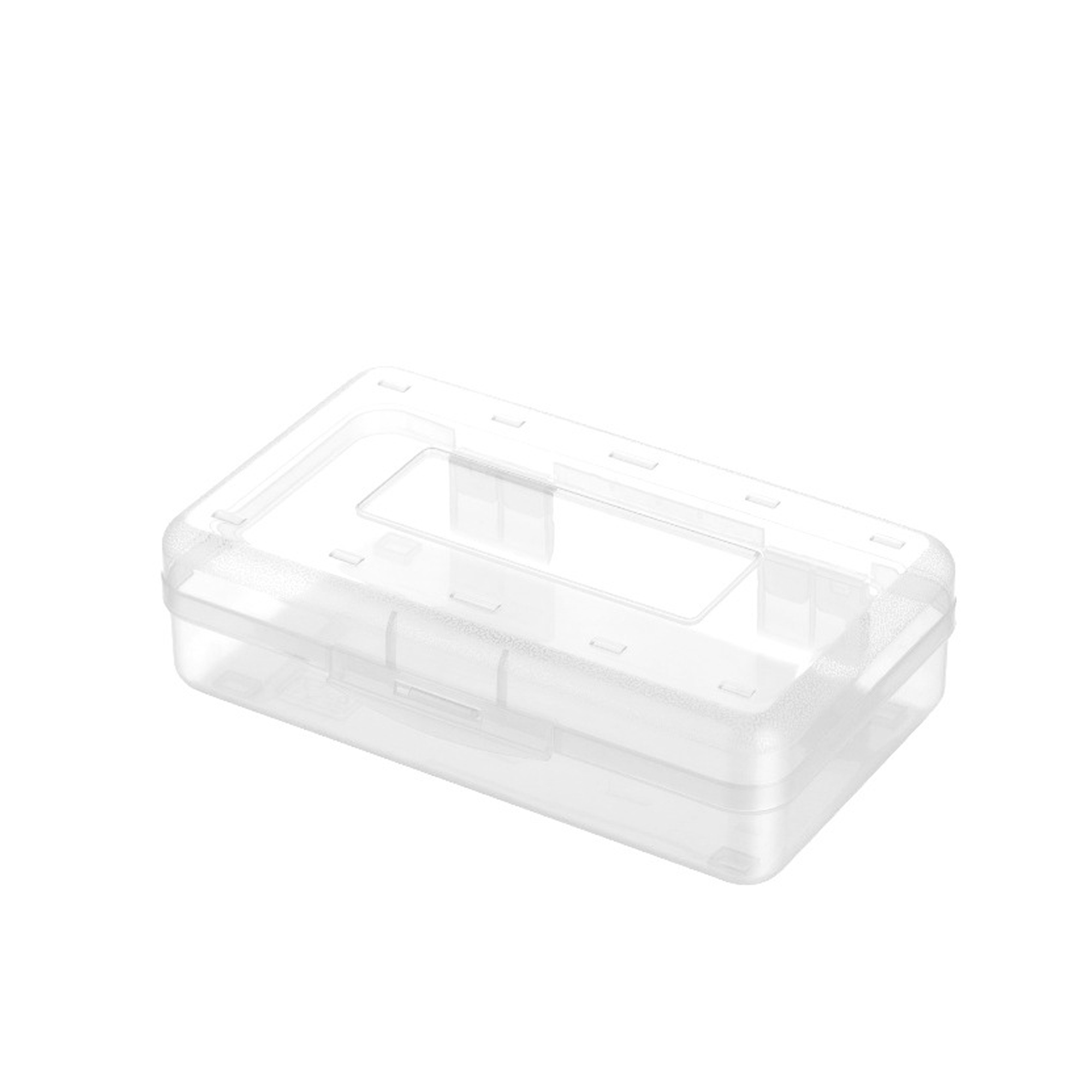 Clear Stationery Organizer Case With Secure Buckle 4