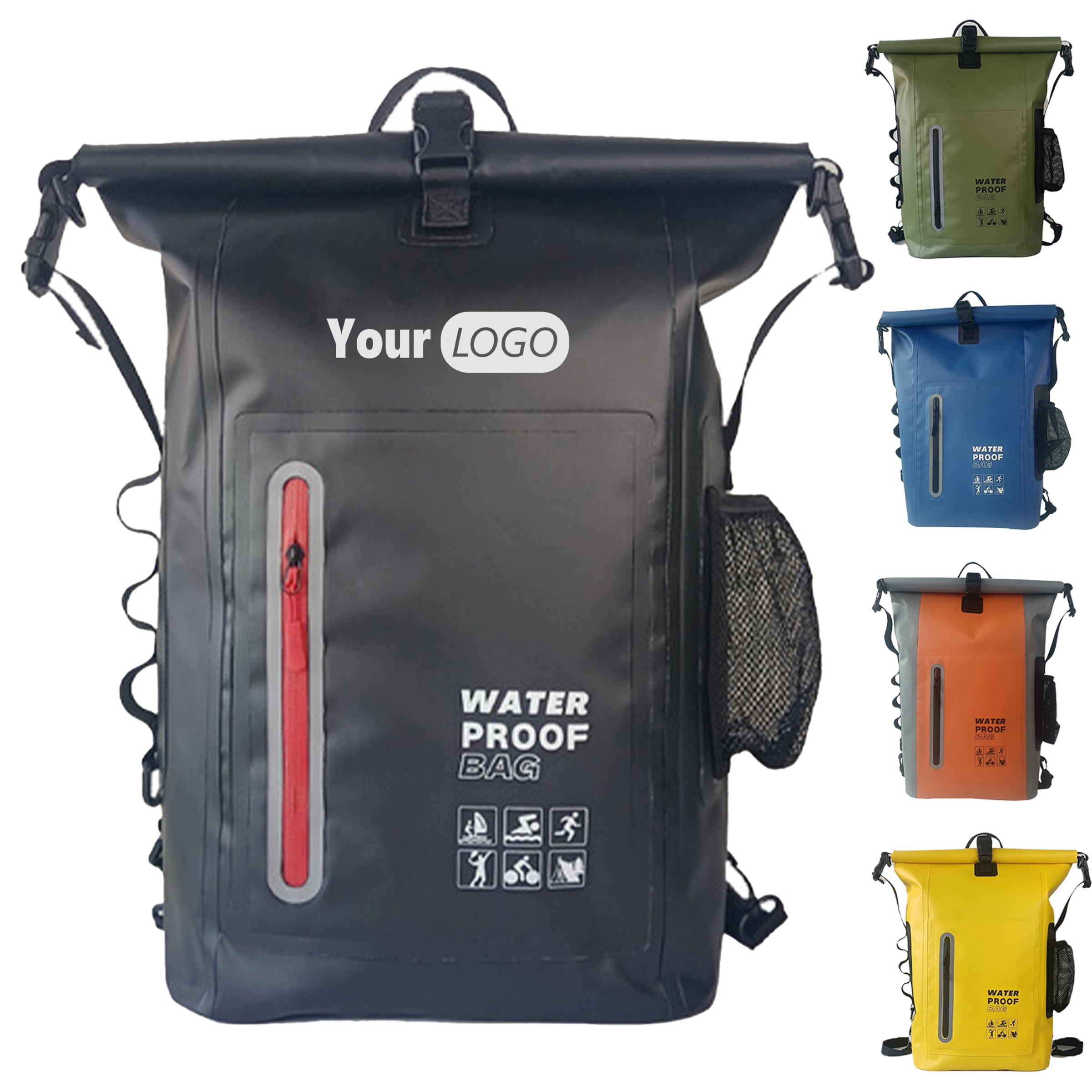 Pvc Outdoor Sports Hiking Backpack 8