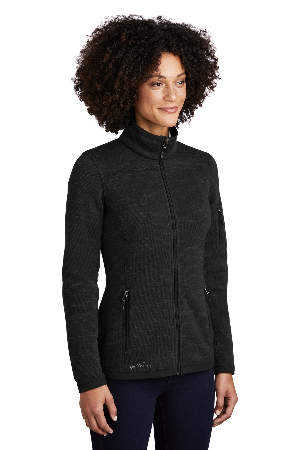 Eddie Bauer® Women's Sweater Fleece Full-Zip 2