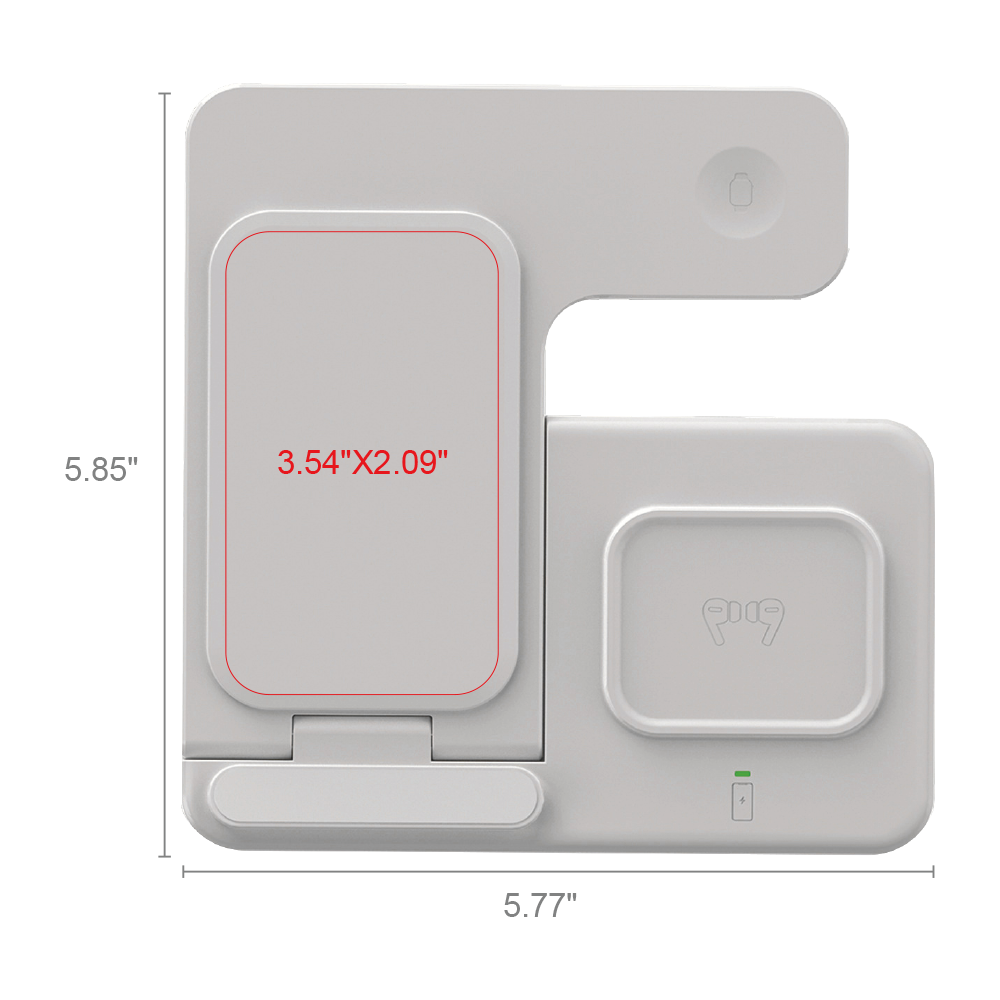 Galena 3-in-1 Wireless Charger & Stand