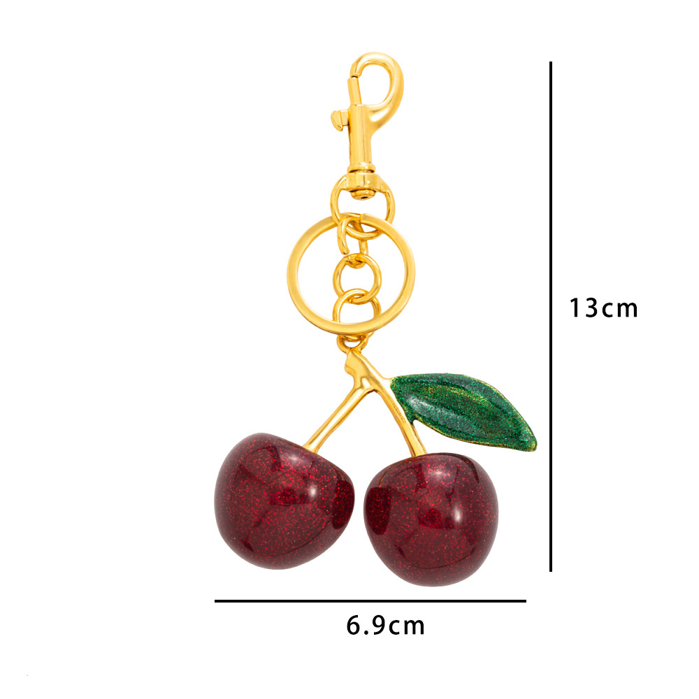 Keychain Cherry Bag Charms 4