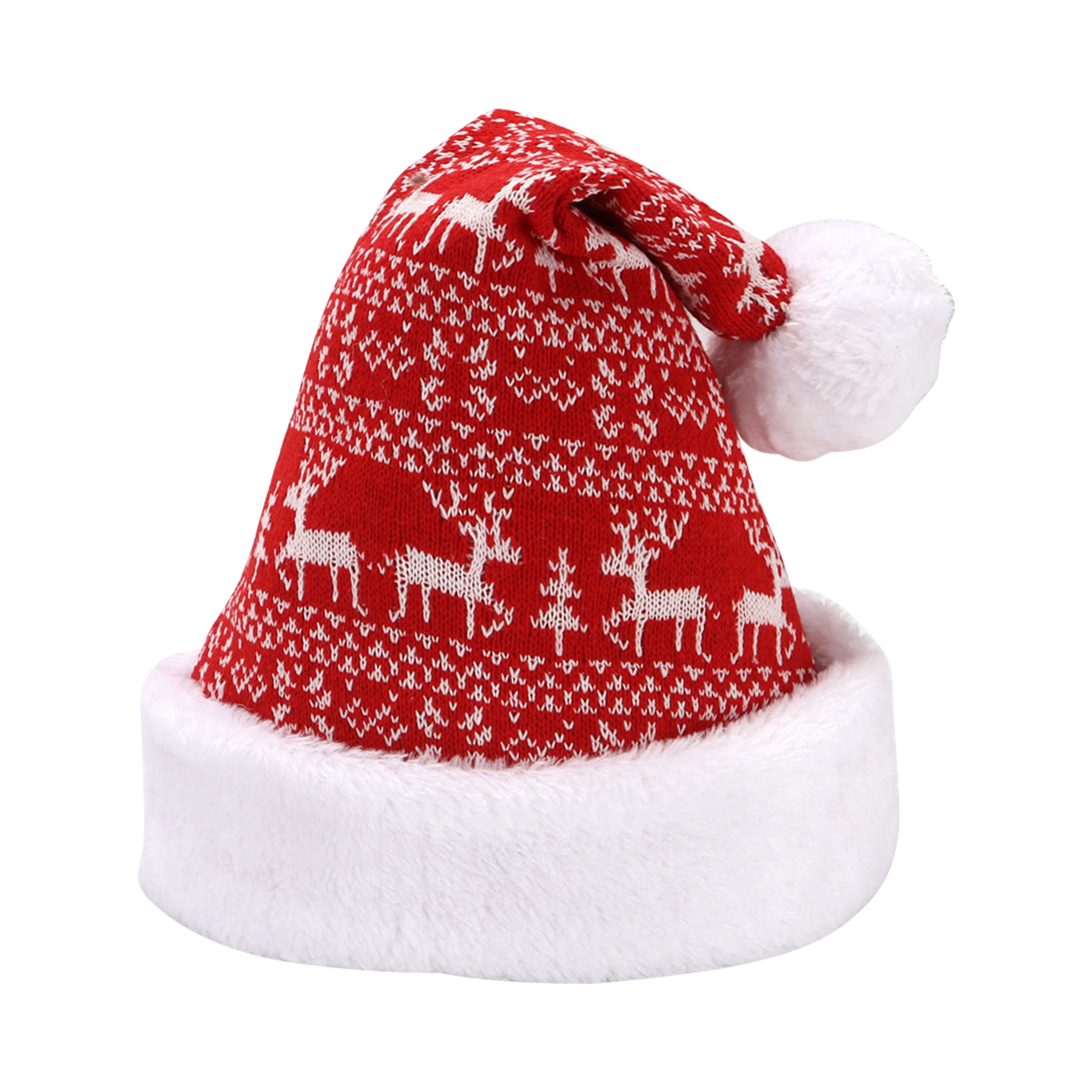 Acrylic Christmas Long Tail Beanie Hat 3