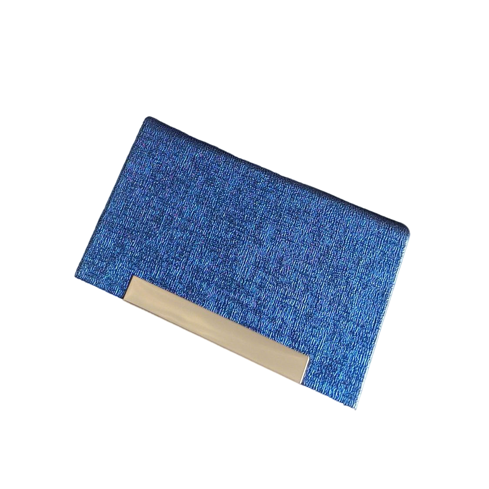 PU Leather Metal Business Card Holder Slim Case 9