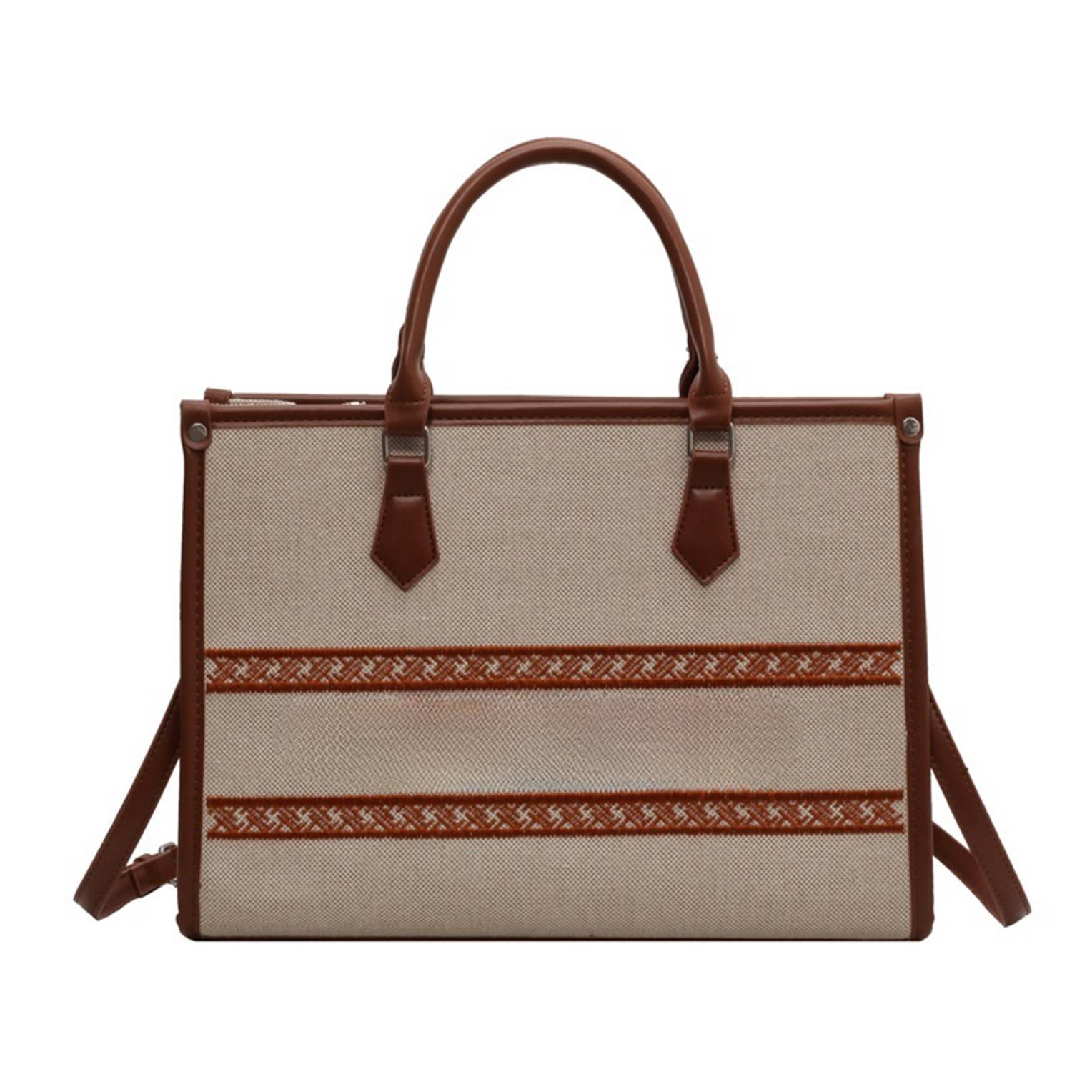 Canvas Crossbody Bag Fashion Large Capacity Tote 5