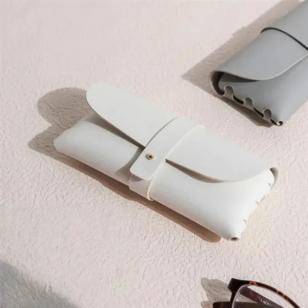 Soft PU Leather Sunglasses Pouch 4
