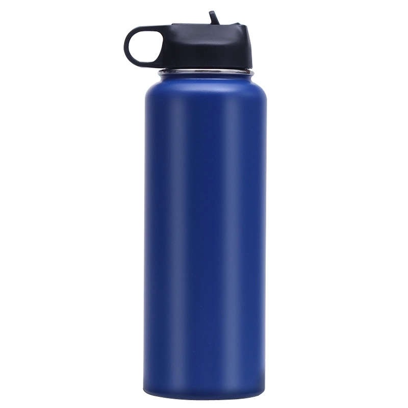 32oz Stainless Steel Vacuum Insulated Thermos Flask, custom water bottle with logo imprint 3