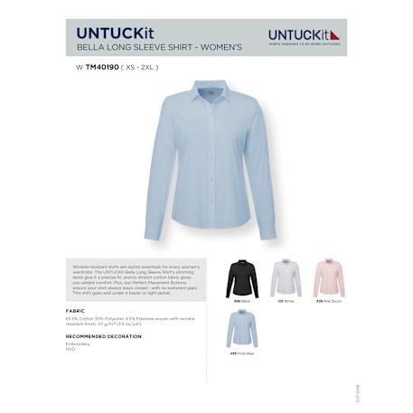 UNTUCKit Bella Long Sleeve Shirt-Women's 87