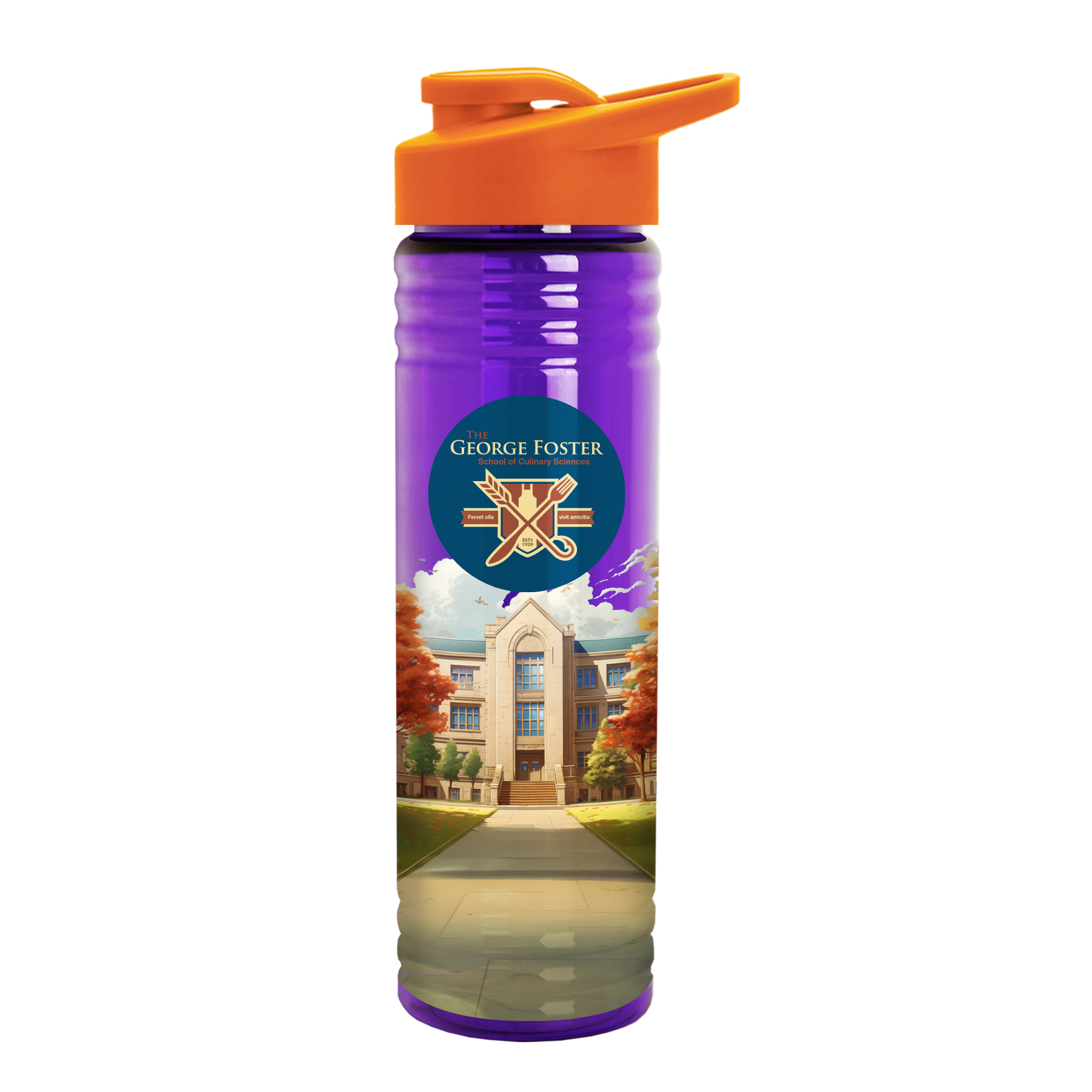 Garyline® Slim Fit Bottle with Drink-Thru Lid - 24 oz. 696