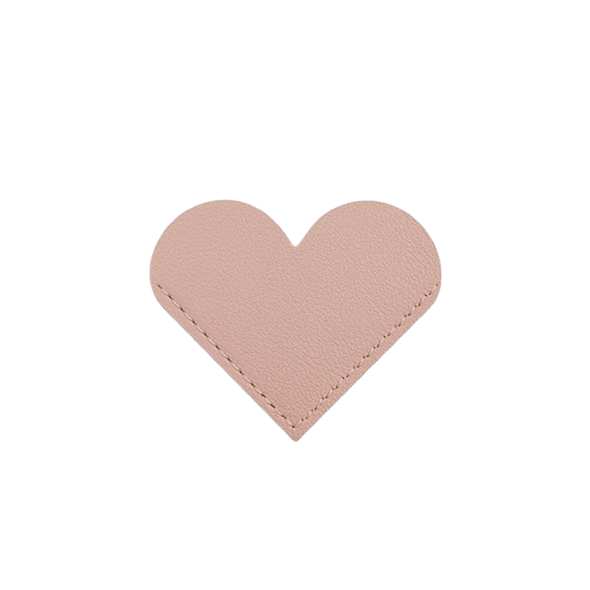 Leather Heart Bookmark PU 7
