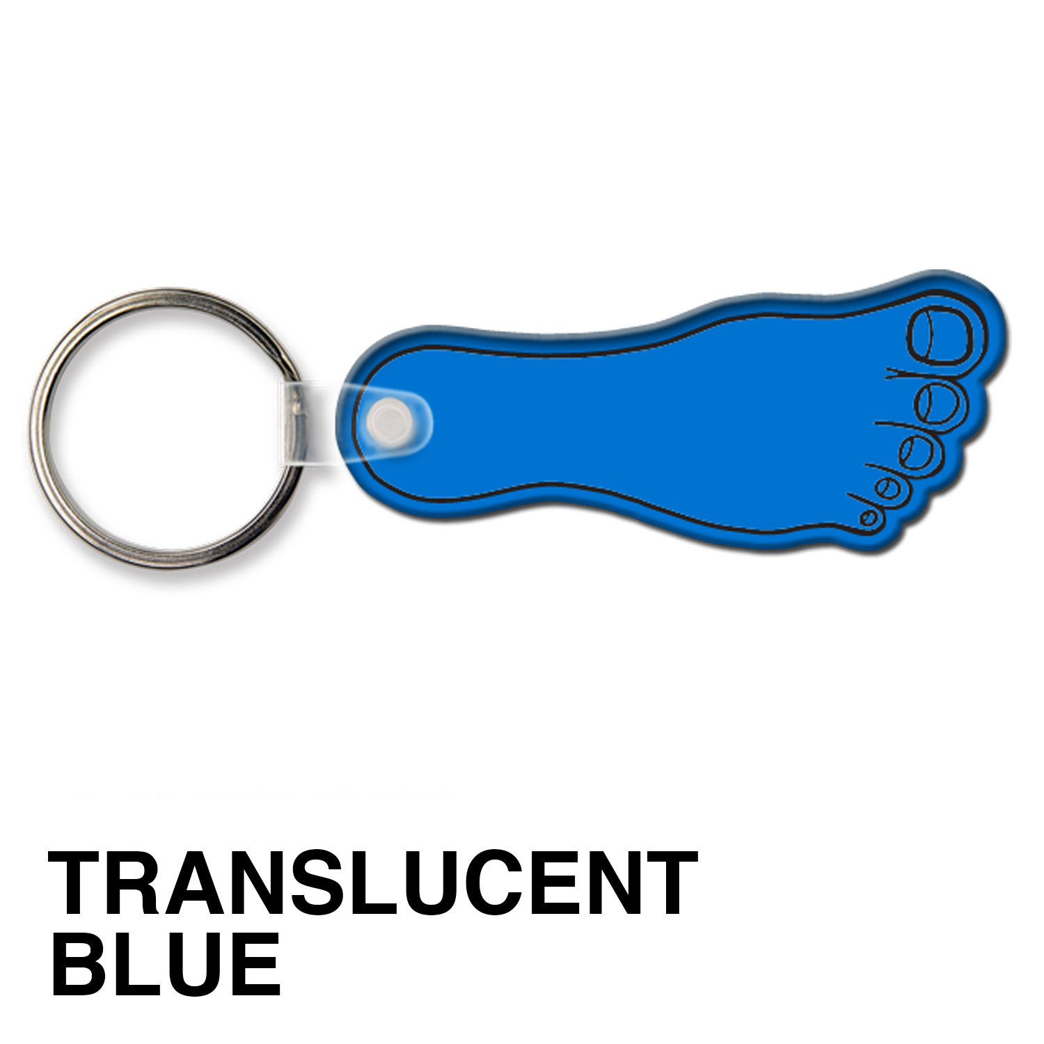 Foot Key Tag (Spot Color) 9