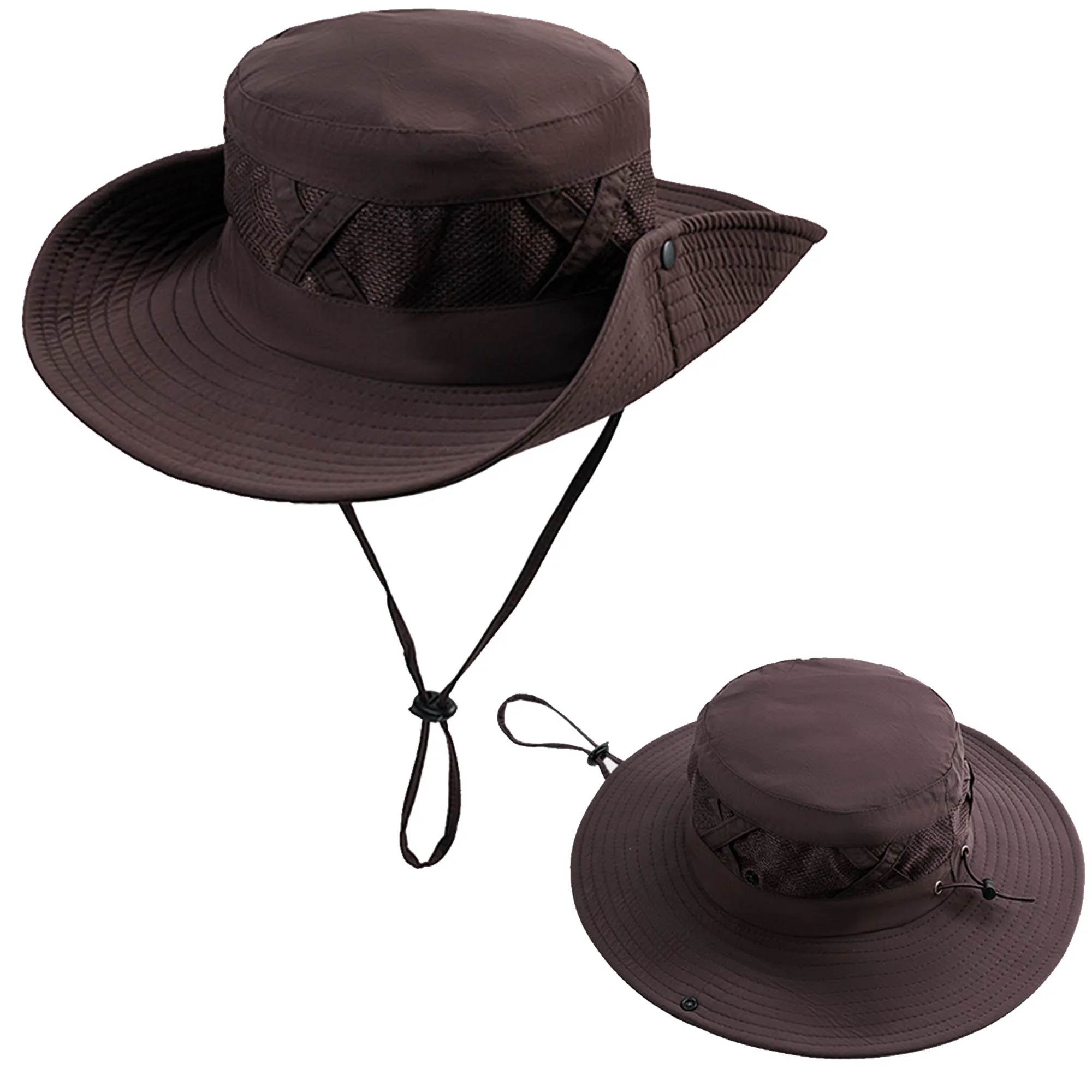 Wide Brim Bucket Hat 4