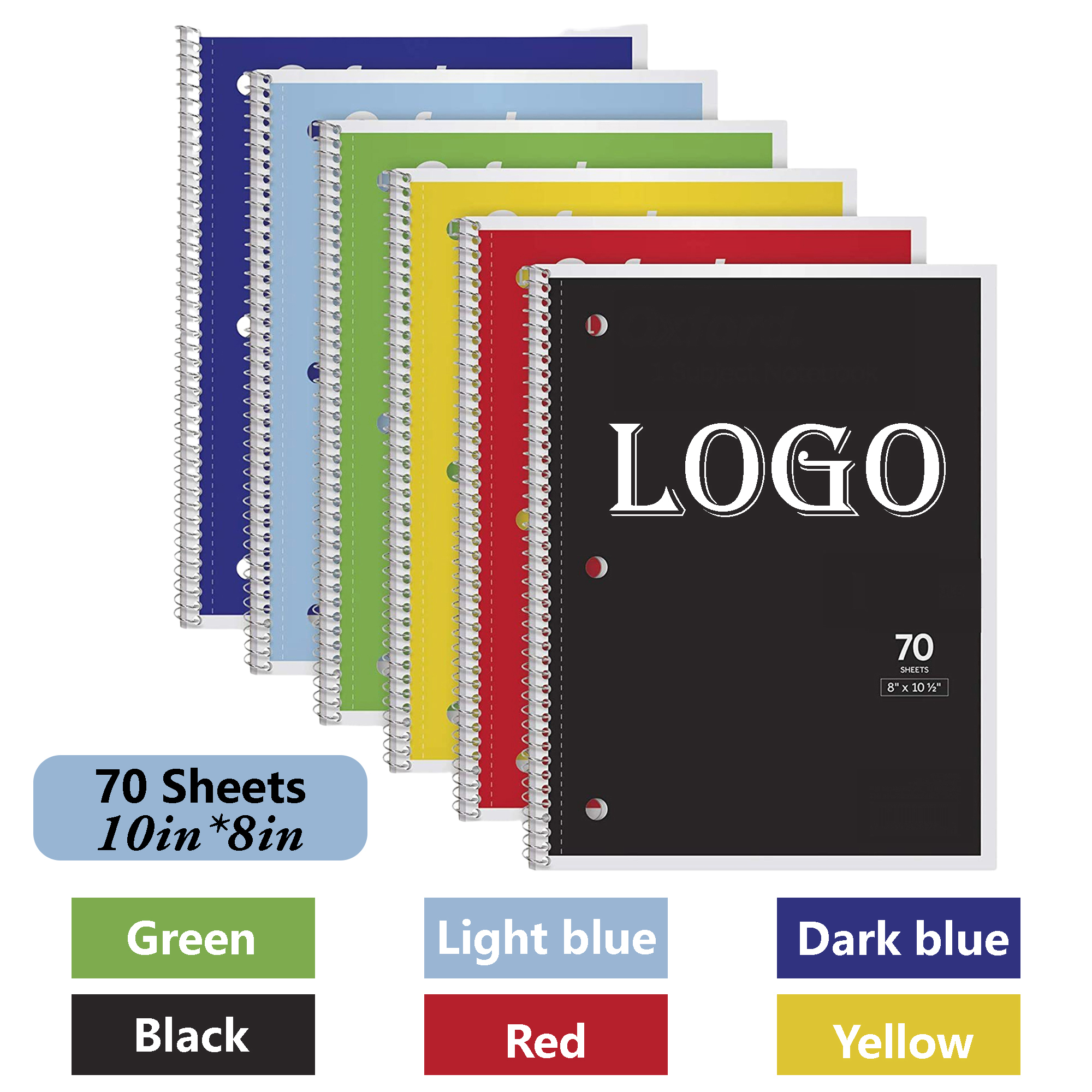 Spiral Bound Notebooks MOQ50PCS 2