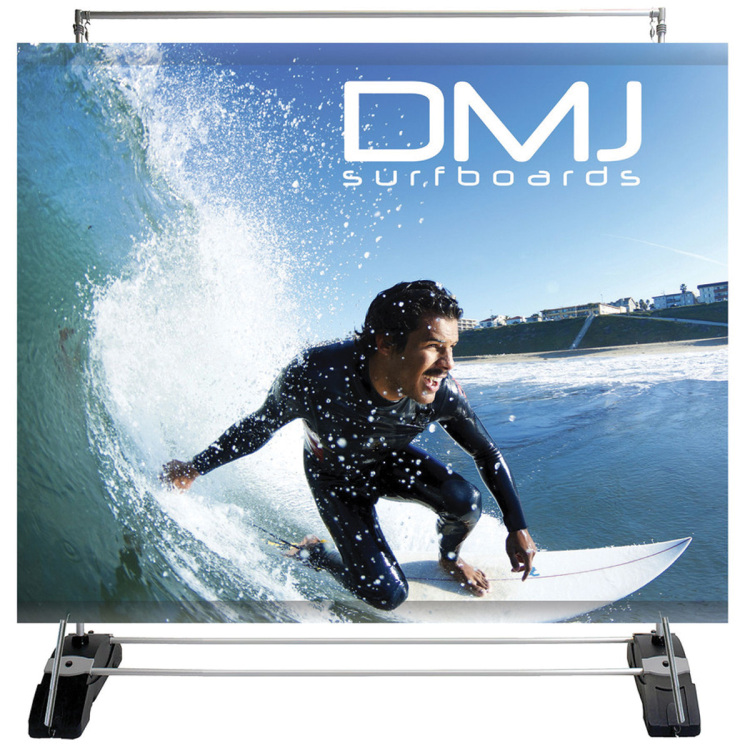 Outdoor Banner Wall Double