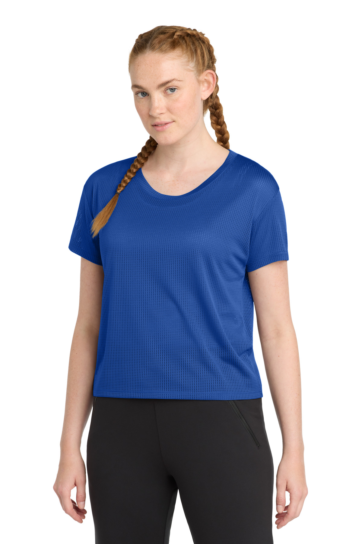 Sport-Tek Women's PosiCharge Draft Crop Tee. LST411 7