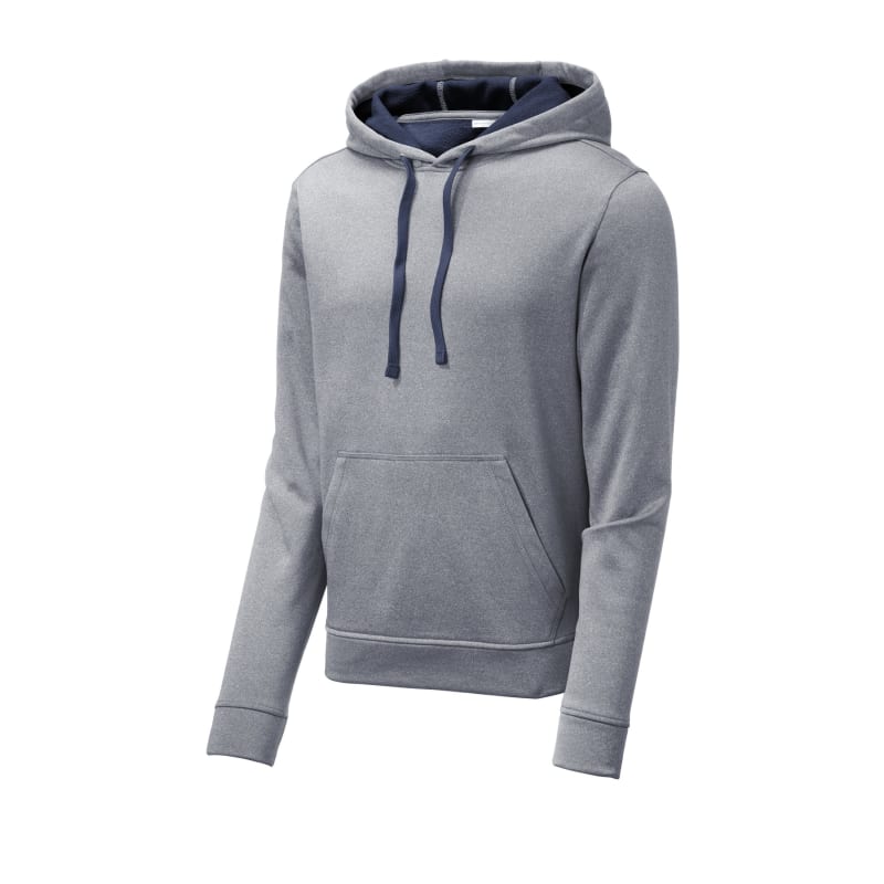 Sport-Tek PosiCharge Sport-Wick Heather Fleece Hooded Pullover. 33