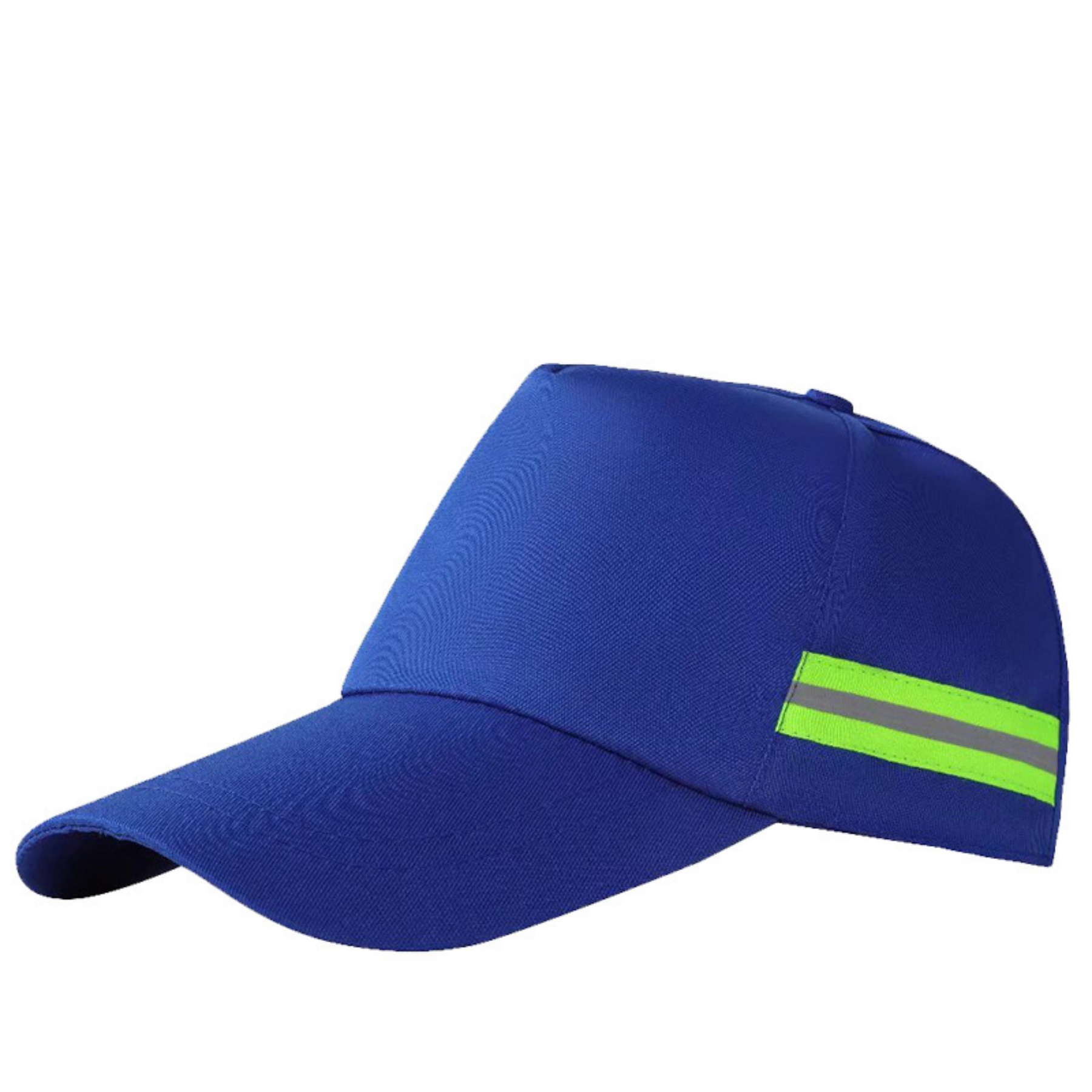 High Vis Baseball Cap with Reflective Trim Safty Constructed Hat 6