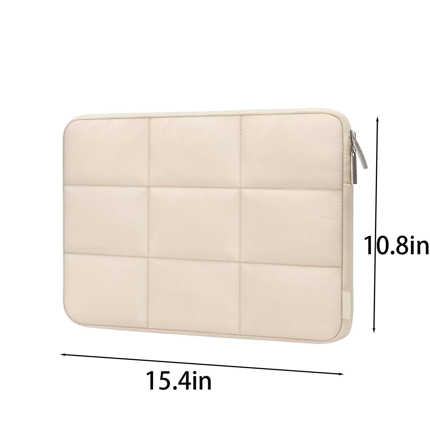 16 Inch Waterproof Quilted Puffer Polyester Laptop Bag 7