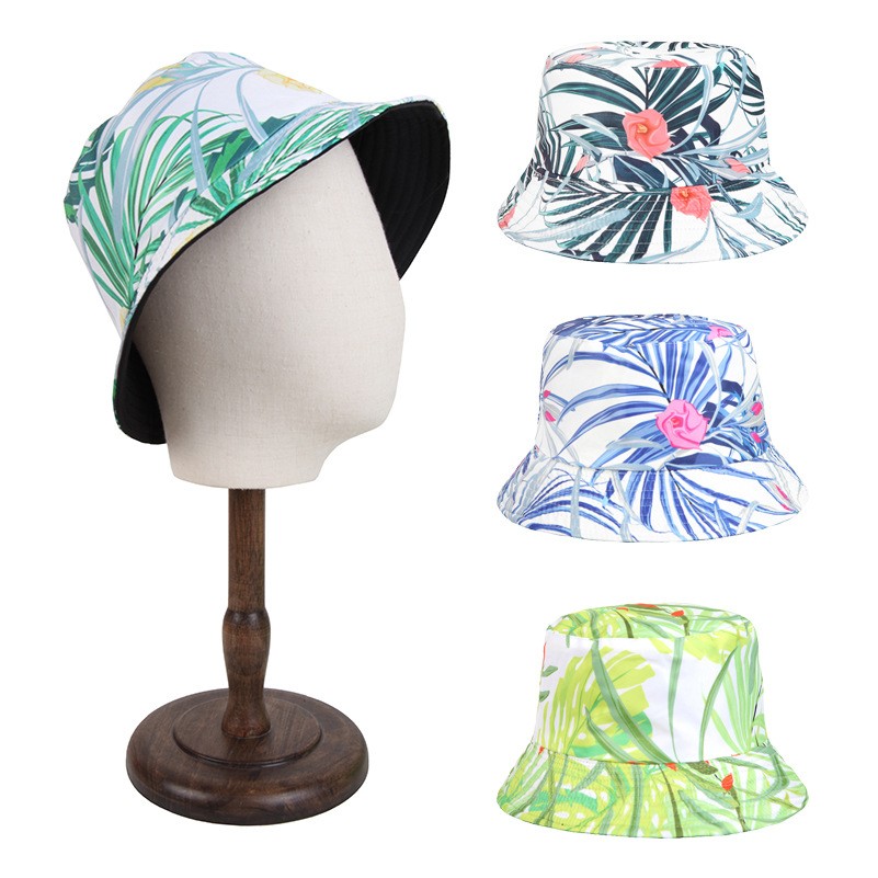 Unisex Print Double Side Wear Reversible Bucket Hat 3