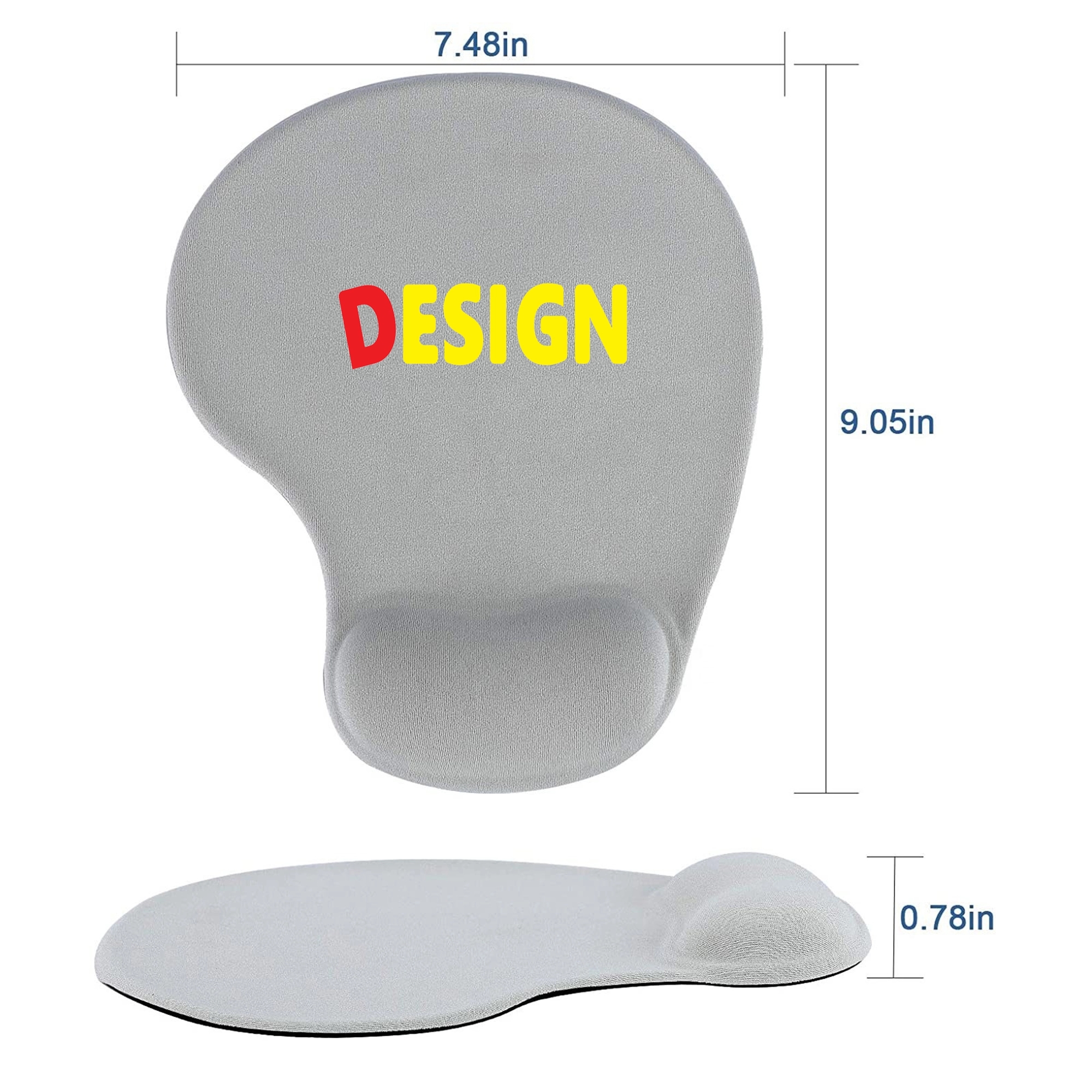 Mouse Pad With Wrist Rest 2