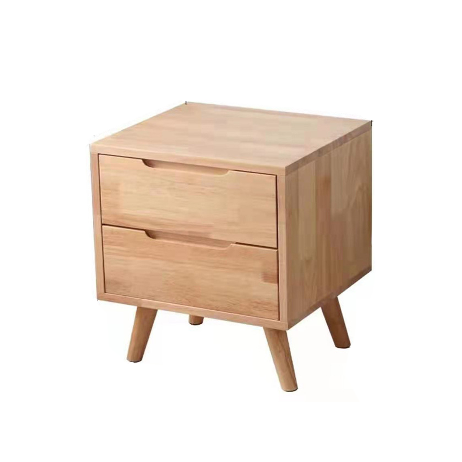 Wood Drawer Nightstand 2