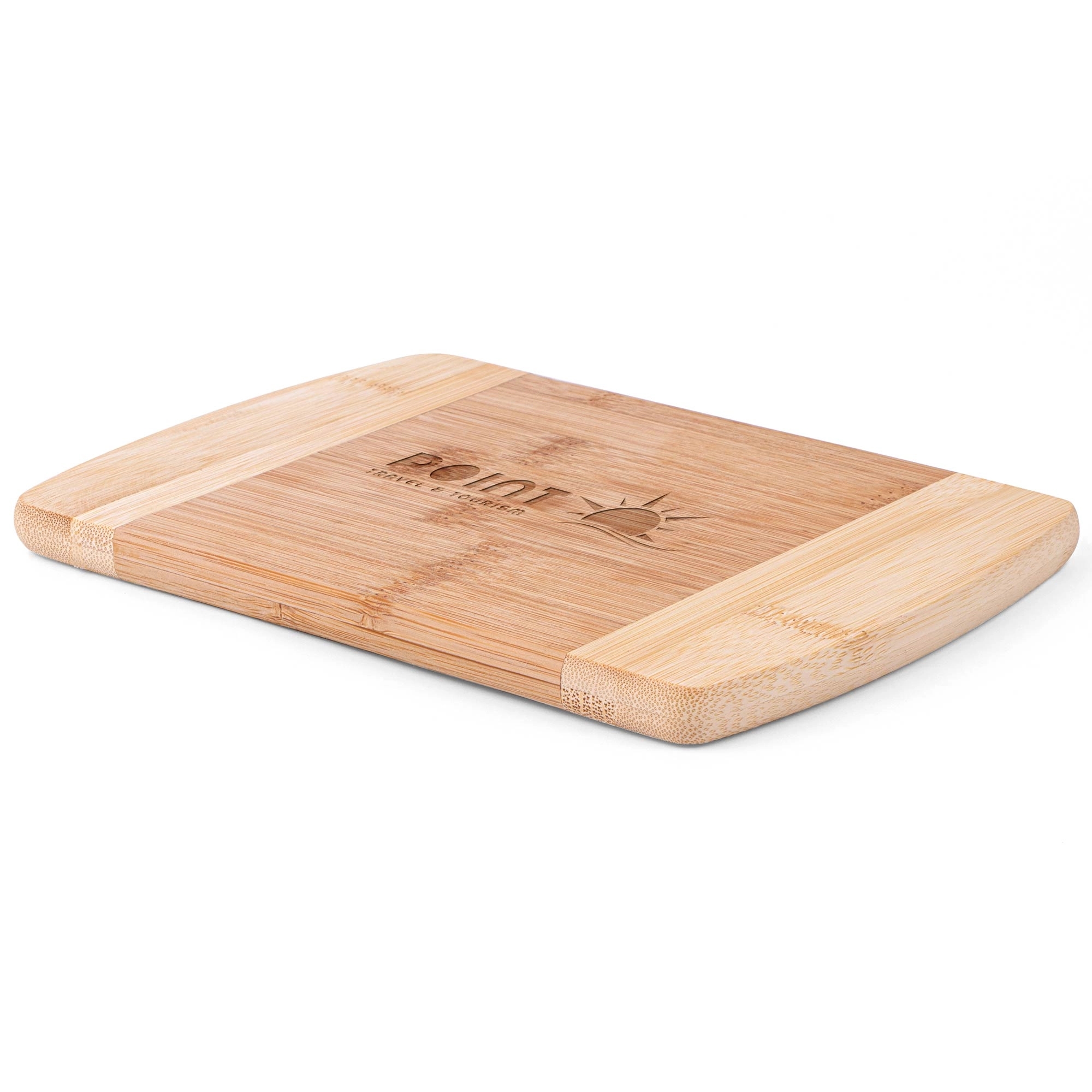 The Wellington 8-Inch Two-Tone Bamboo Cutting Board 3