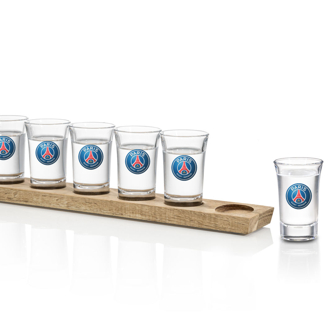 Shot Glasses Set on Acacia - VividPrint™ 7