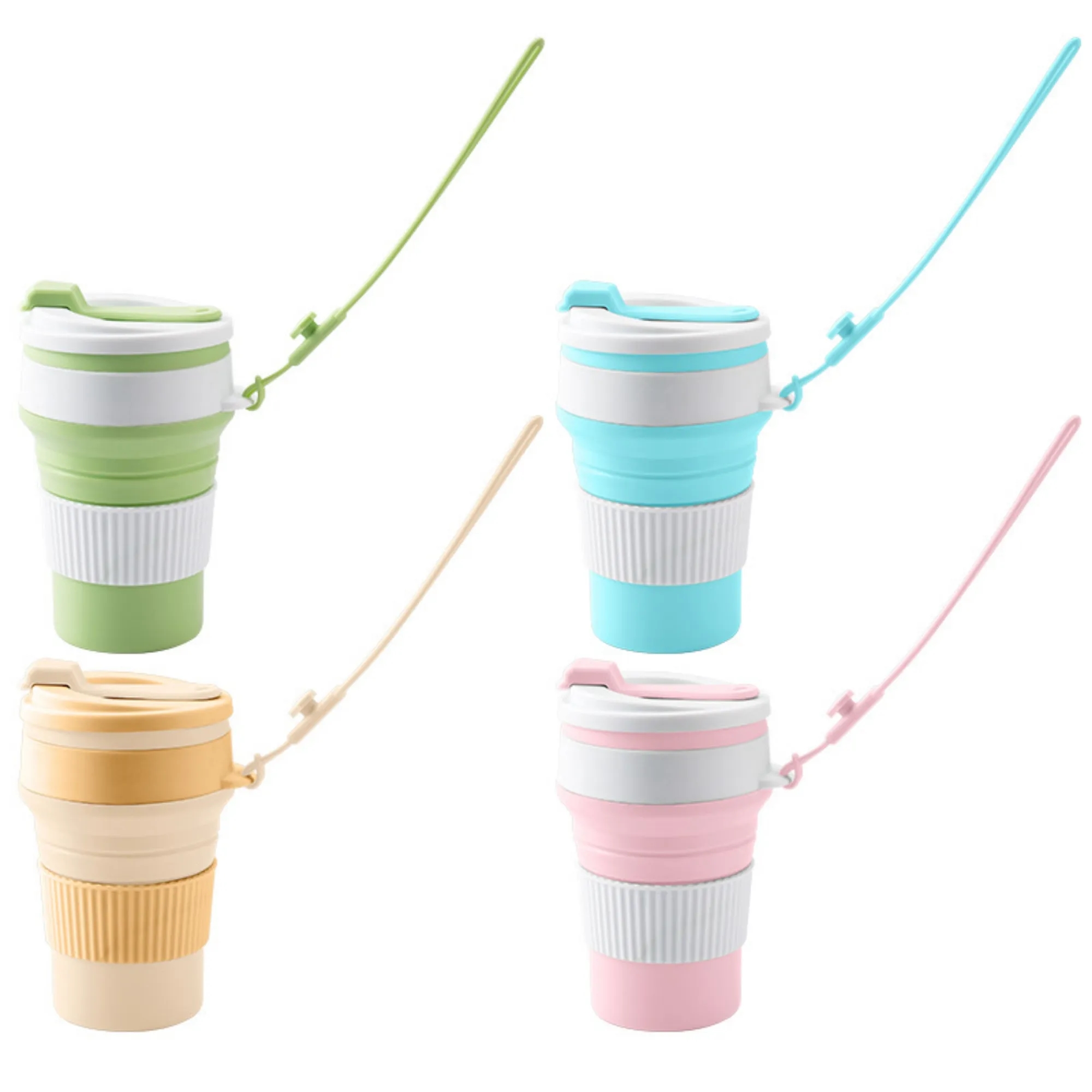 12oz Portable Silicone Collapsible Cup 5