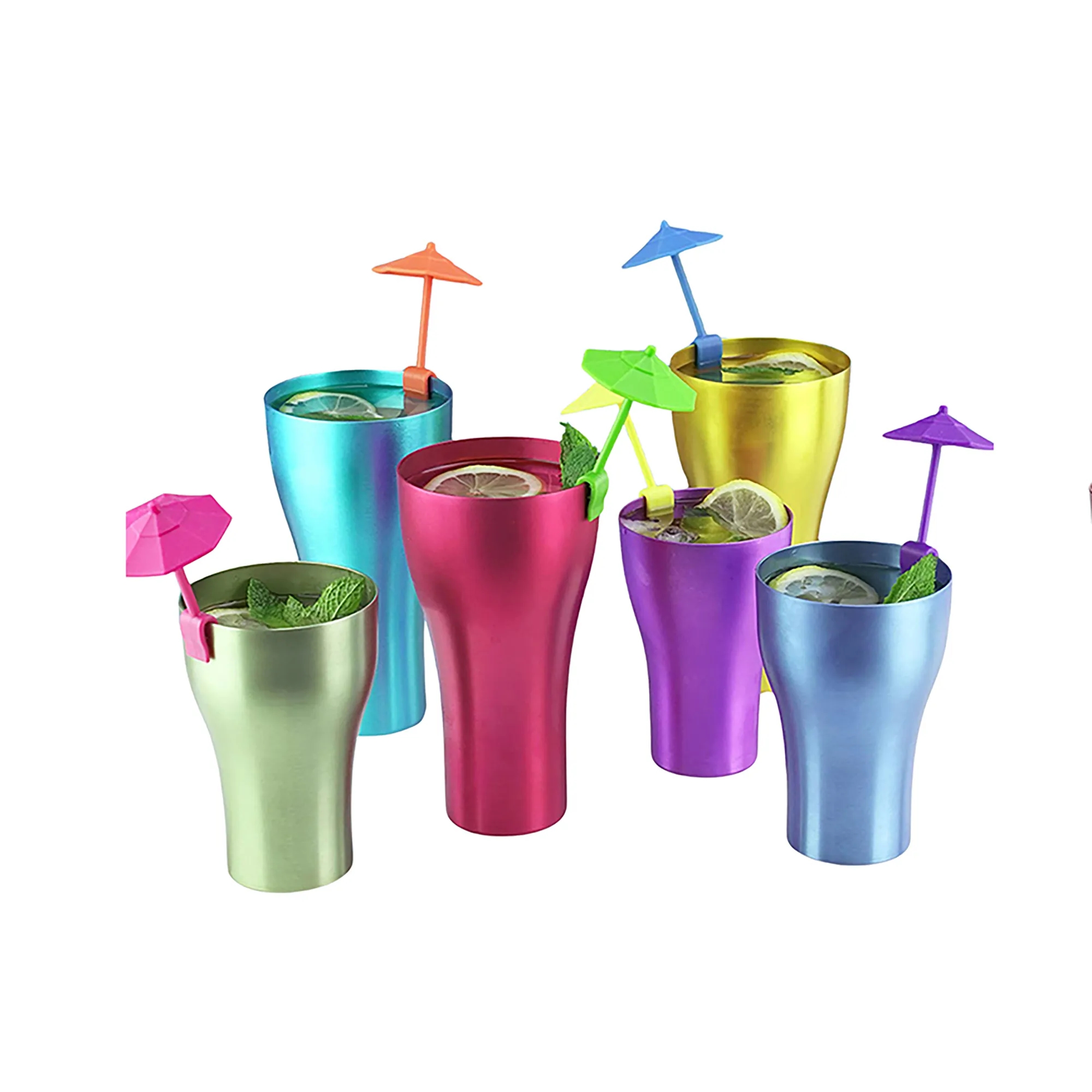 12oz Aluminum Cups Reusable for Party Supplies Drinks Stacka 3