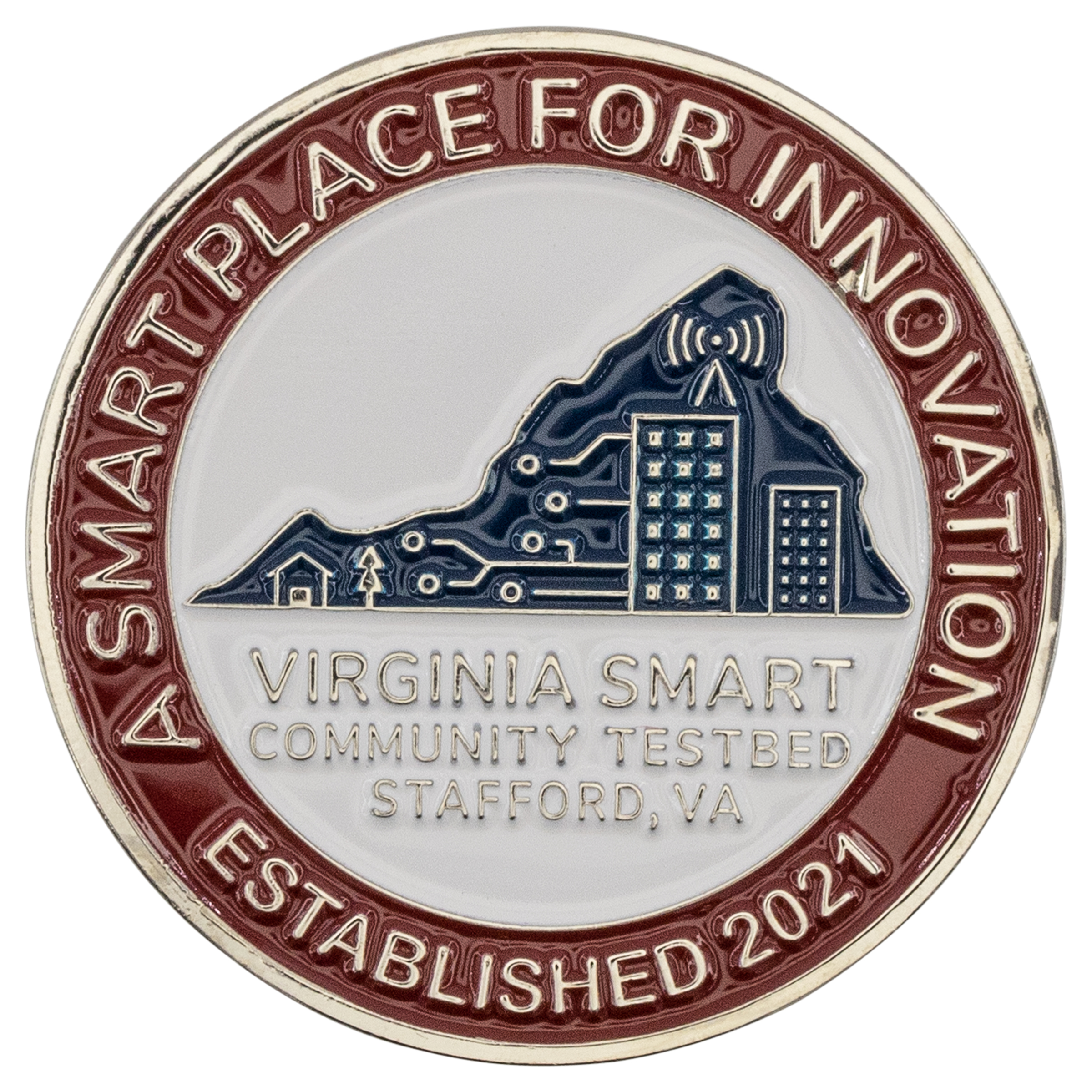 Die Struck Economy Iron Challenge Coins (2") 16