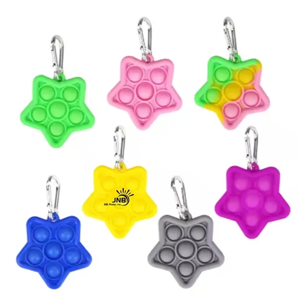 Star Pop Keychain Fidget Spinner 1
