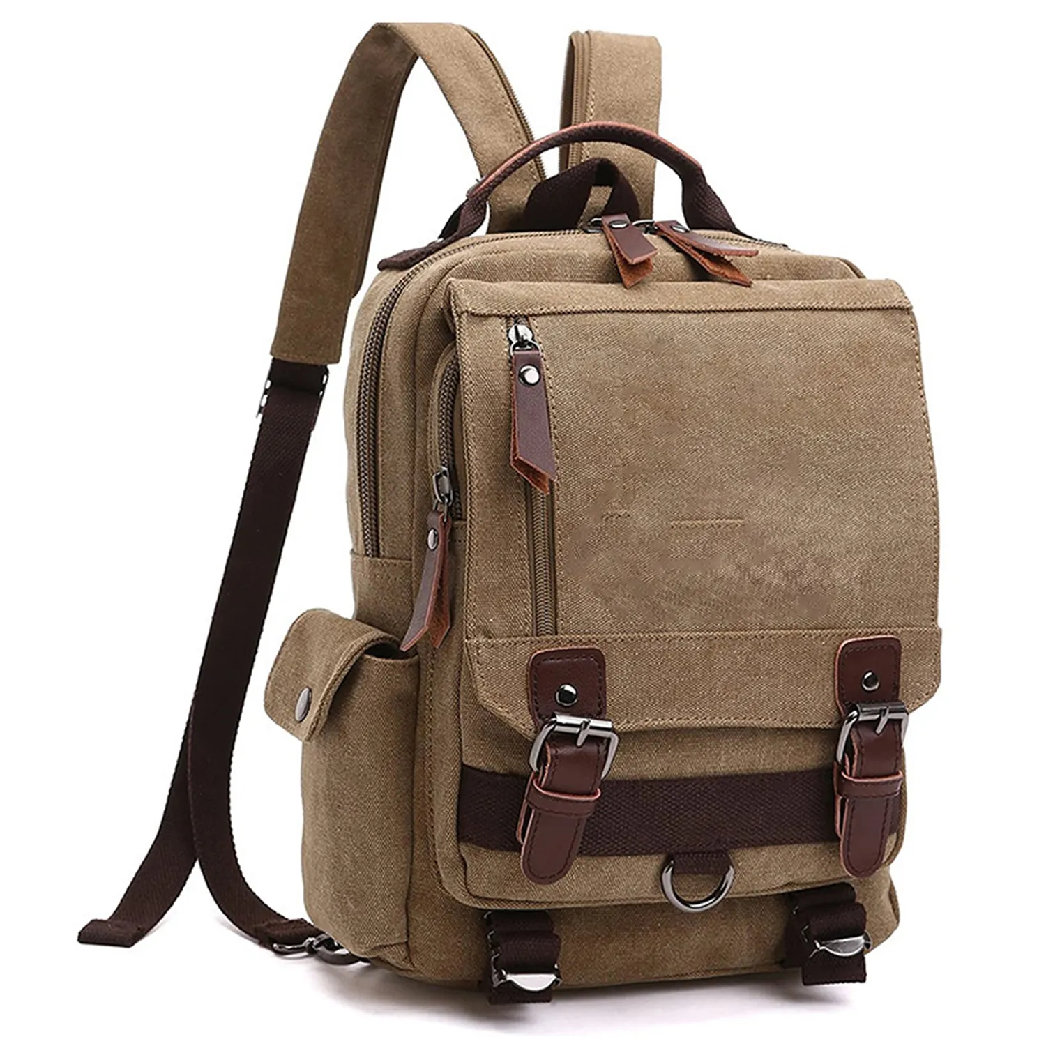 Canvas travel Cross-Body bag 3