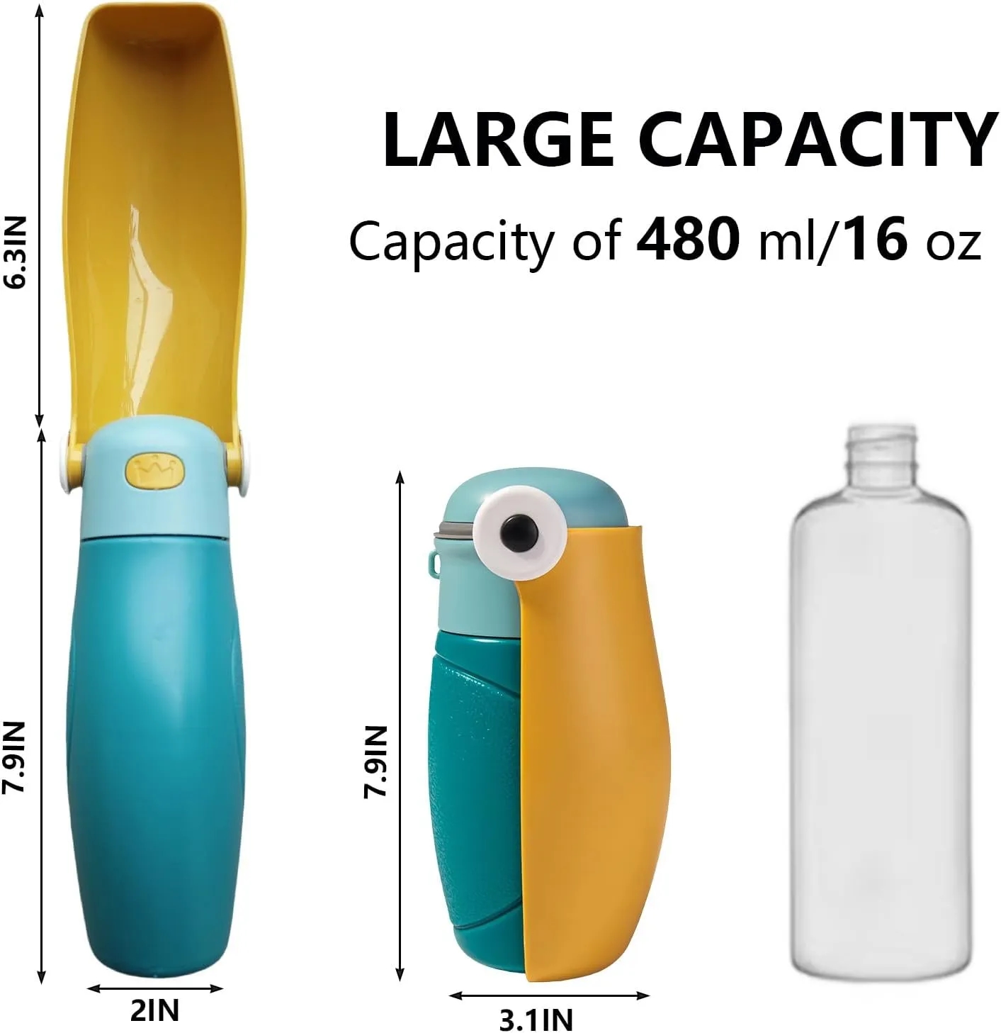 Portable Dog Water Bottle 3